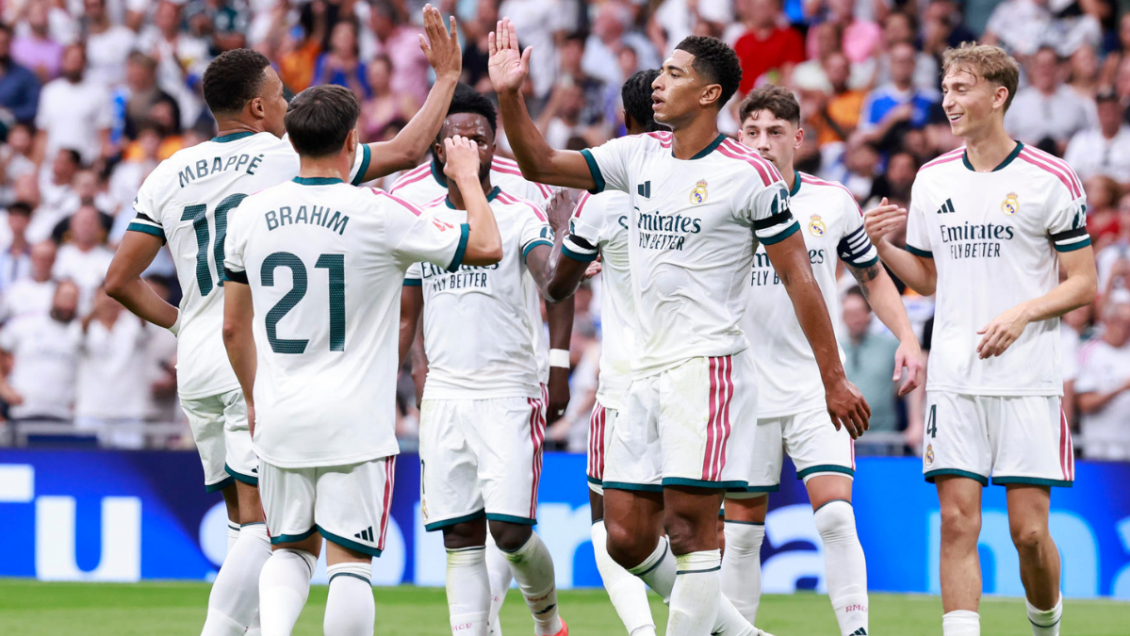 Real Madrid le propinó una goleada a Málaga y sigue firme en el inicio de La Liga