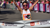La ecuatoriana Rosa Chacha se quedó con el Medio Maratón de Santiago 2026