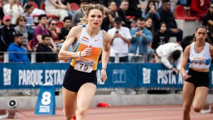  Martina Weil logró en Italia su mejor marca de la temporada en los 400 metros 
