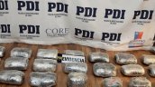 Calama: PDI incautó 85 kilos de marihuana que tenía como destino la Región de Los Ríos