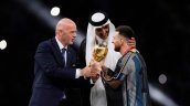 Infantino despidió a Messi de la selección argentina: 