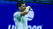 [VIDEO] Novak Djokovic rompió en llanto en plena batalla en el US Open
