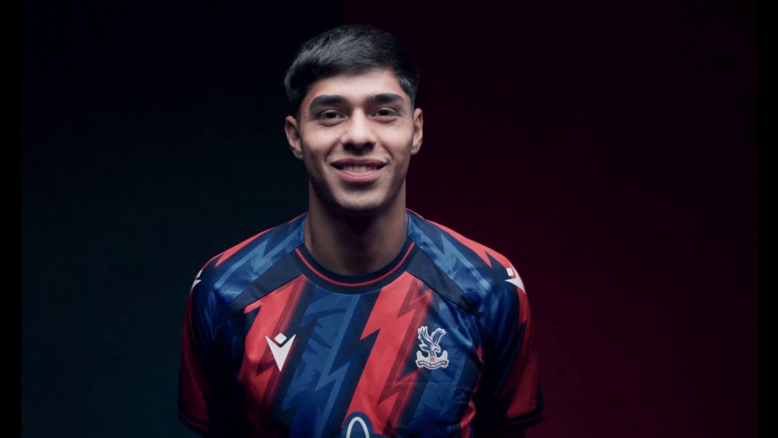 Osorio celebró su fichaje en Crystal Palace: Es un sueño de niño jugar en la Premier League