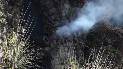   Cerro Santa Lucía: Desbordes encabezó el regreso del 