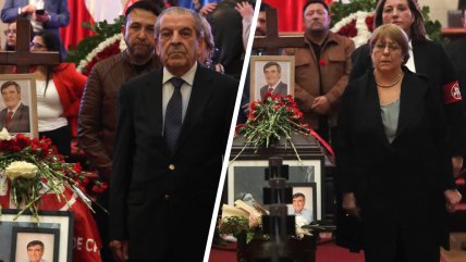   Expresidentes Frei y Bachelet hicieron guardia de honor en velatorio de Escalona 