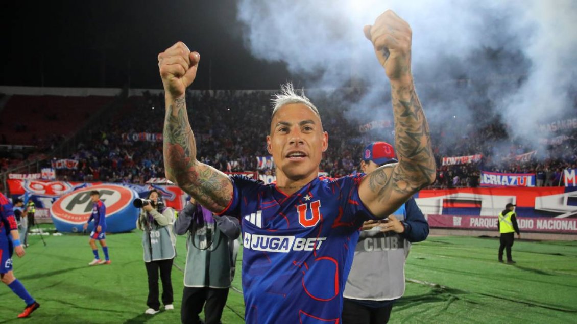 [VIDEO] Eduardo Vargas venció a Diego Sánchez y rompió el cero entre la U y Coquimbo