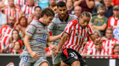 Atlético de Madrid sucumbió contra Athletic Club en complejo regreso para Julián Alvarez