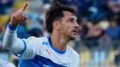 [VIDEO] Suma y sigue: Zampedri ganó en el área de Everton y anotó el 1-0 para la UC