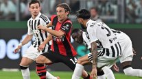 Juventus celebró una igualdad en los descuentos en el clásico ante AC Milan