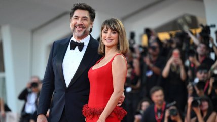   Penélope Cruz y Javier Bardem aclamados en su regreso a la alfombra roja veneciana 