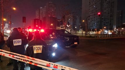   Hombre fue acribillado en Estación Central tras acudir a supuesta venta de vehículo 