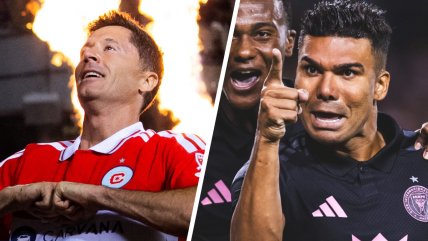   ¡Partidazo! Lewandowski y Casemiro anotaron en empate de Chicago Fire e Inter Miami 