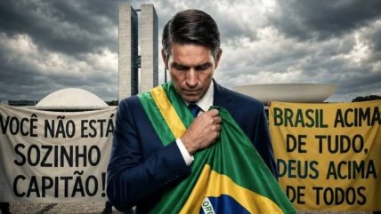   Investigan a Flávio Bolsonaro por supuesta corrupción en la película sobre su padre 