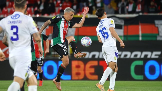   [VIDEO] Joe Abrigo marcó un golazo para el empate de Palestino ante la UC 