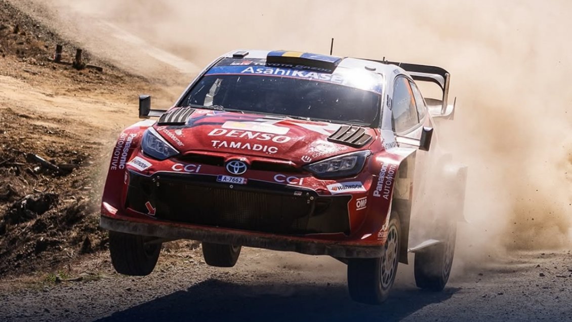 Oliver Solberg se afianzó como líder del Rally del Biobío