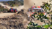 [VIDEO] Thierry Neuville sufrió un fuerte accidente en el WRC Rally Chile Biobío