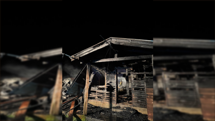  Así quedó el hogar de ancianos tras fatal incendio que dejó 16 muertos en Pitrufquén  