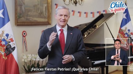 Kast dio mensaje dieciochero: 