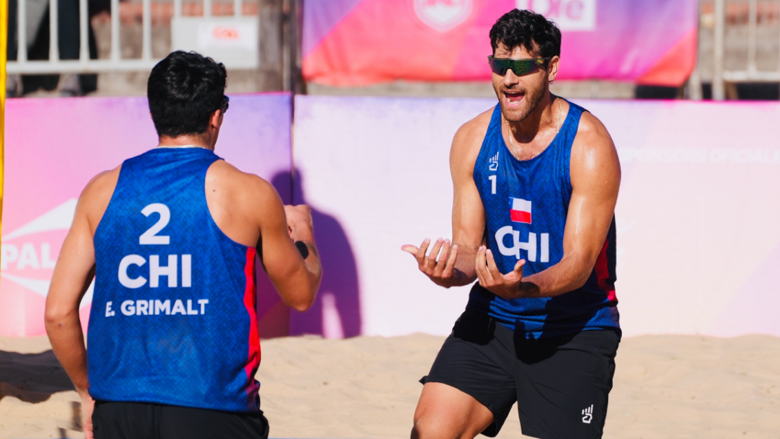Los primos Grimalt avanzaron a cuartos de final en los Juegos Sudamericanos