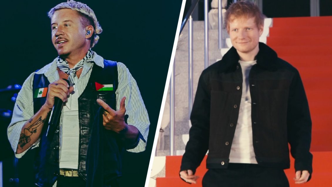 Macklemore denuncia veto de la gira de Ed Sheeran por mensajes a favor de Palestina