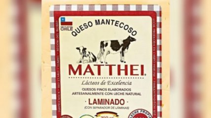   Minsal emitió alerta alimentaria por listeria en queso mantecoso laminado Matthei 