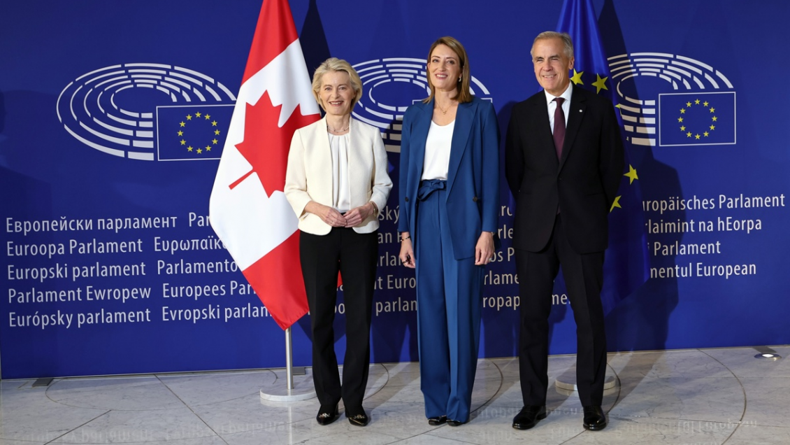 Von der Leyen ofrece a Canadá ser el primer 