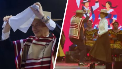   Aprobado sin distinción: Kast superó el desafío de su primer pie de cueca dieciochero 