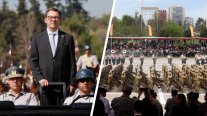 Ministro de Defensa encabezó revista preparatoria de la Parada Militar 2026 en el Parque O'Higgins