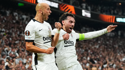   Besiktas le asestó cuatro goles a Olympique de Marsella en la Europa League 