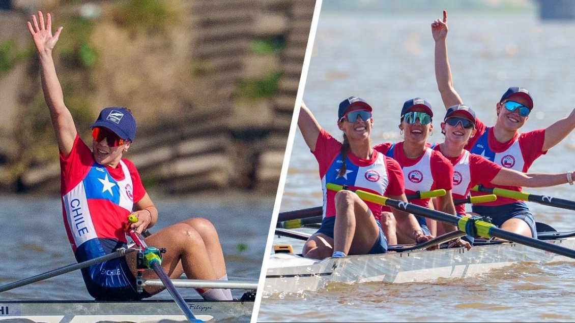 Imparables: El remo sumó otras dos medallas de oro en Santa Fe