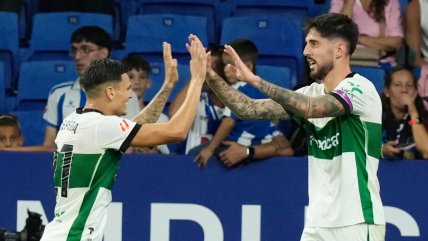 Cepeda fue titular y festejó con Elche su primer triunfo de la temporada en La Liga de España