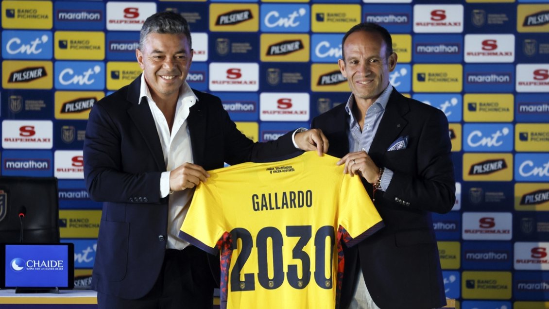 Marcelo Gallardo asumió la banca de Ecuador: Esperamos concretar un salto de calidad