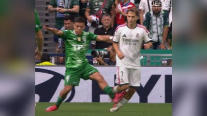   Alexander Dubó se disculpó por su expulsión en la Intercontinental ante Real Madrid 