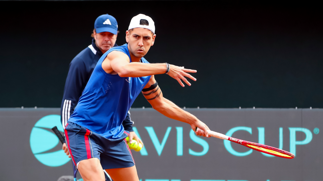 La primera jornada de la serie entre Chile y España por Copa Davis