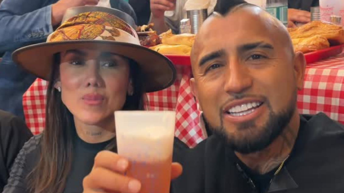 [VIDEO] Arturo Vidal bromeó con su 