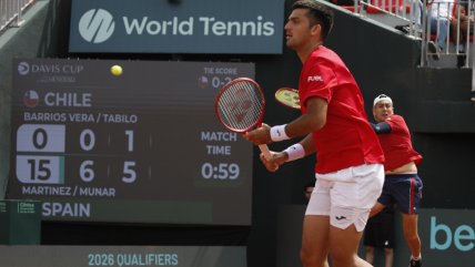  Tomás Barrios tras la derrota con España: Una pena jugar a este nivel, sobre todo por la gente 