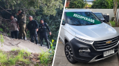 En plena fiscalización, conductor huyó por el río Mapocho y pidió ayuda a familiares