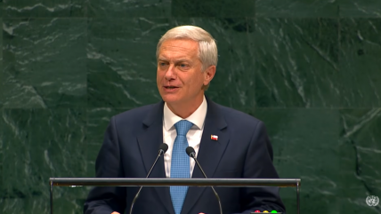 El Presidente José Antonio Kast debuta frente a la ONU
