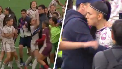   [VIDEO] Lamentable: La pelea entre chilenas y venezolanas tras la final en los Sudamericanos 