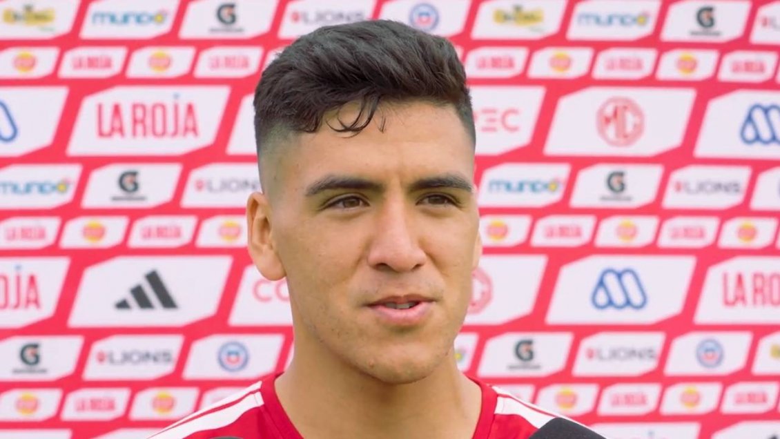 Marcelino Núñez: Estoy contento y motivado de cara a los tres amistosos de La Roja