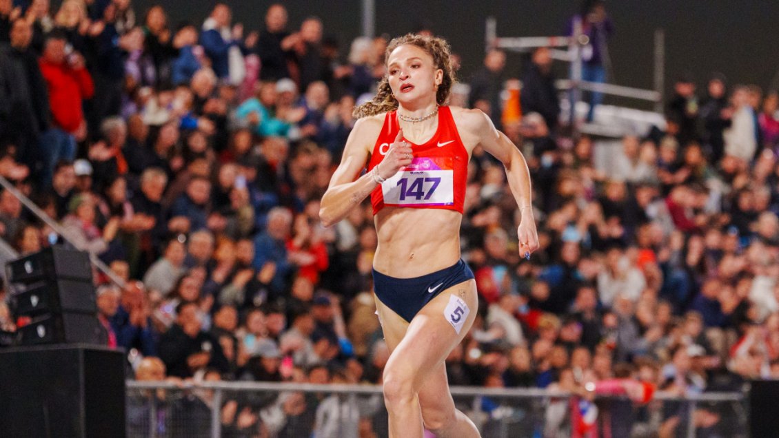 Martina Weil arrasó en los 400 metros y ganó oro con histórico récord en los Juegos Sudamericanos