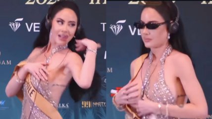   Quedó sin ropa y se las dio de DJ: La bizarra presentación de Ignacia Michelson en Miss Grand International 2026 