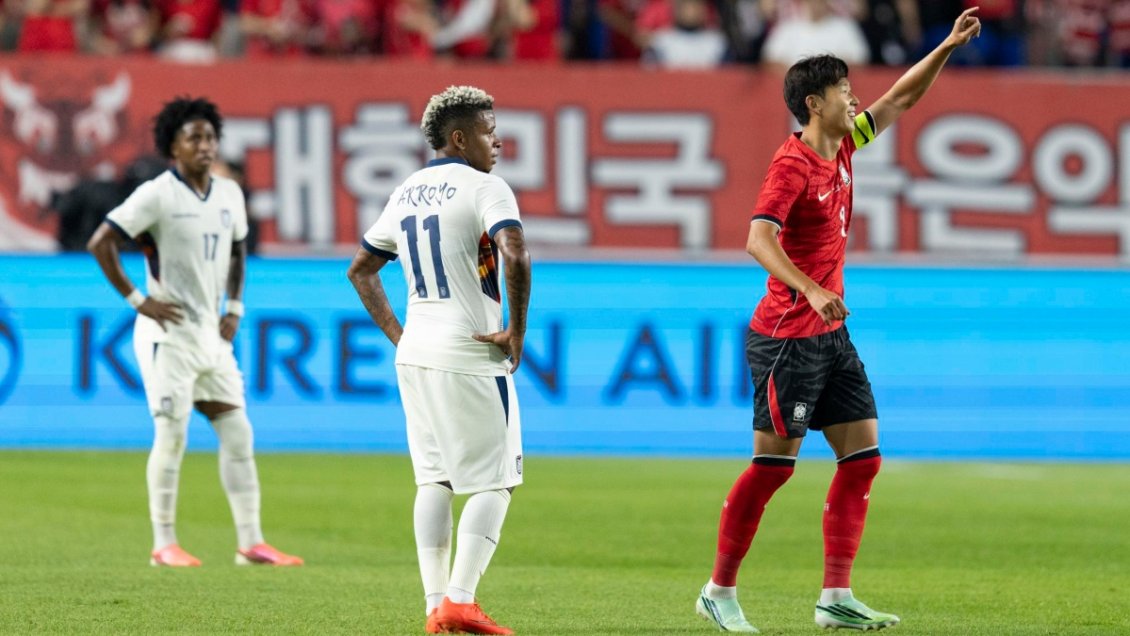 Duro estreno: Ecuador de Marcelo Gallardo fue vapuleado por Corea del Sur en amistoso