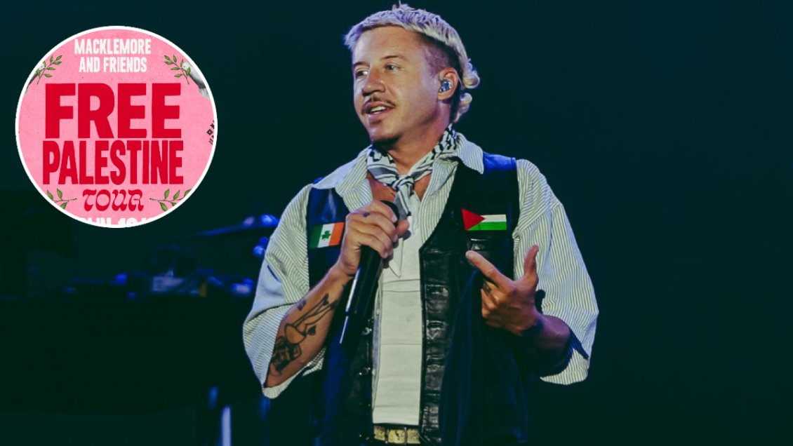 Tras polémica con Ed Sheeran: Macklemore anuncia gira benéfica en apoyo a Palestina