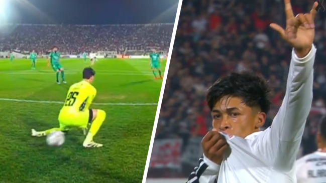   [VIDEO] El joven Gedeón Díaz marcó ante Audax su primer gol en Colo Colo 
