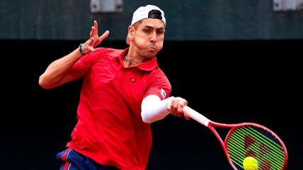 Alejandro Tabilo llevó su errático momento a Chengdú y cayó ante Mannarino