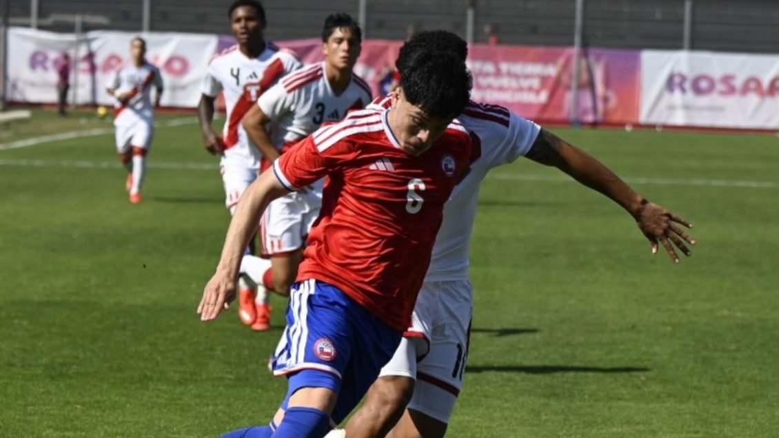 Roja sub 20 cayó ante Perú y se quedó sin nada en los Juegos Sudamericanos