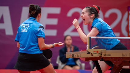 A uno del récord: El tenis de mesa le dio al Team Chile el oro número 49 en los Sudamericanos