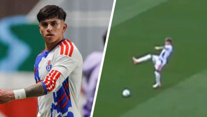   [VIDEO] Maxi Guerrero se pifió en la primera jugada tras renaudación del duelo entre Everton y la U 