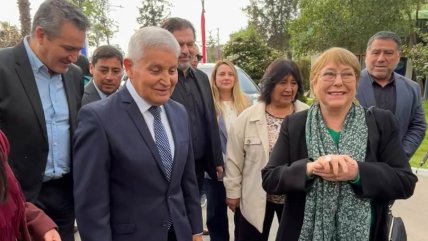 Bachelet retomó su agenda en el país tras retirar candidatura a la ONU